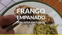 Frango Empanado com Aveia em Flocos