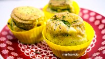 Muffin de crepioca: receita prática ajuda a manter a dieta