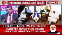 Jyotiraditya Scindia Takes Charge of aviation Ministry NewsX