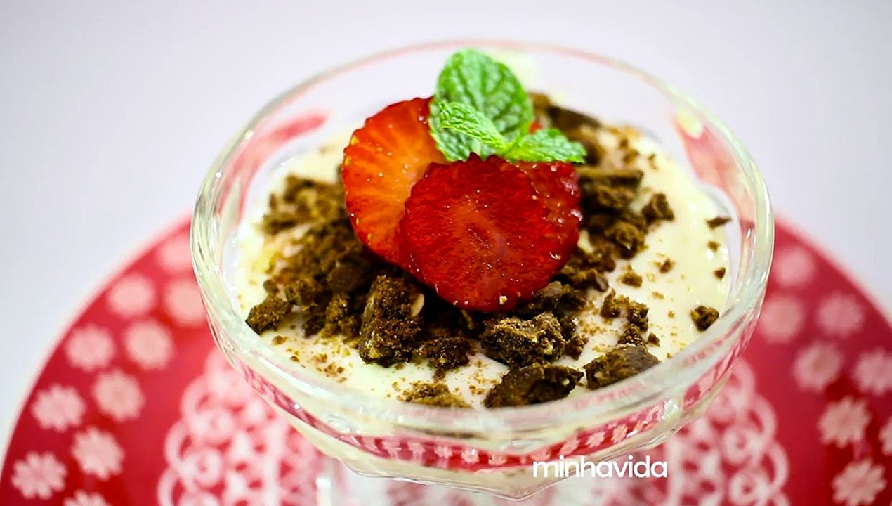Pavê de morango light: saboreie essa sobremesa...