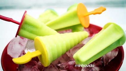 Picolé de abacate: refrescante e rico em gorduras boas