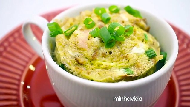 Quiche de caneca de micro-ondas: receita fácil de fazer e muito saborosa