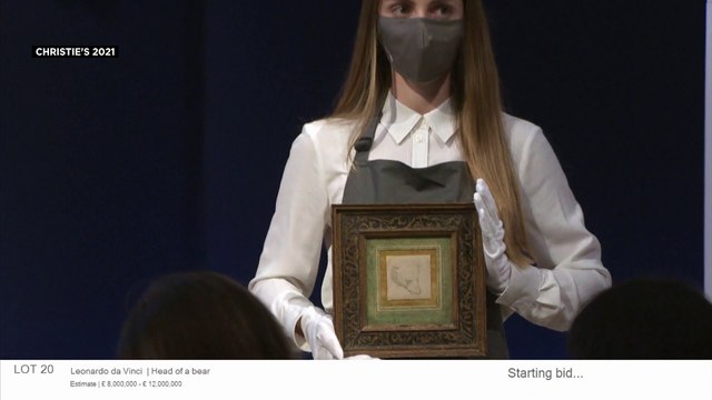 Набросок Леонардо да Винчи ушёл с молотка по рекордной цене