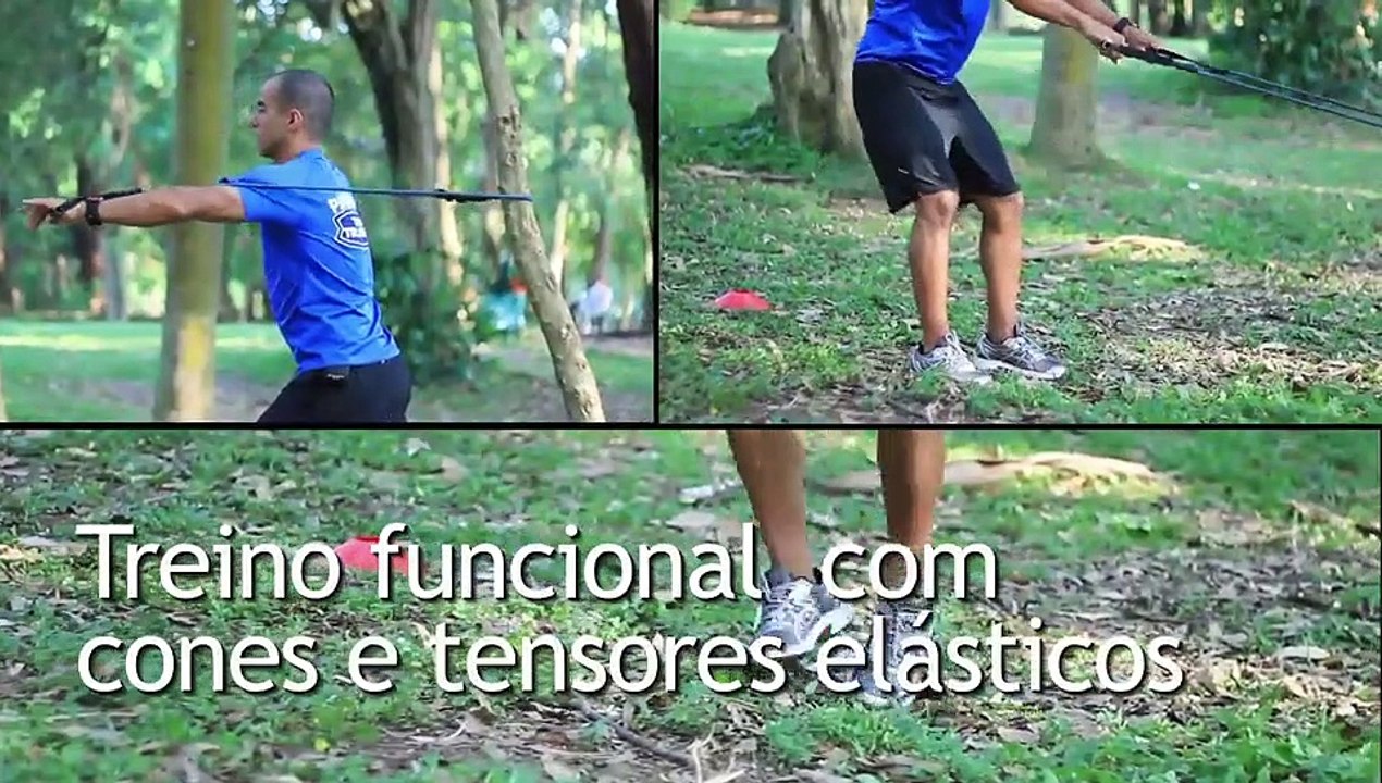 Treinamento funcional com elástico ajuda a emagrecer