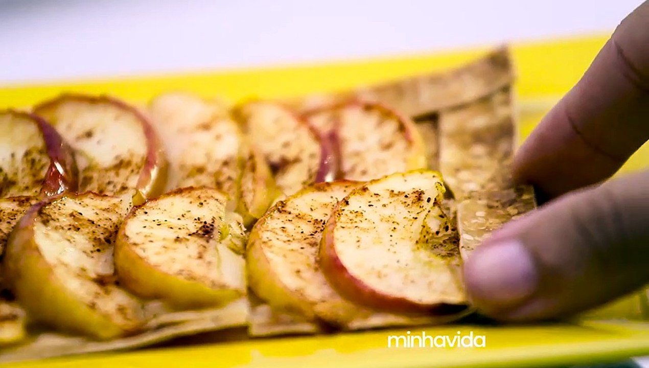 Torta rápida de maçã: saudável e com uma massa folhada deliciosa
