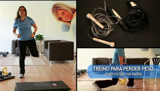 Treino para perder peso: exercícios variados
