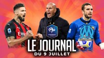 ZIDANE RÊVE DES BLEUS POUR 2022, GIROUD À L’AC MILAN ET LE MERCATO EN L1 I LES INFOS FOOT DU JOUR