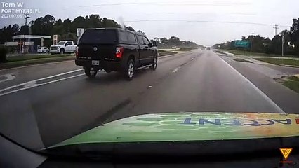 Careless Tennessee Driver in North Fort Myers 2021.07.06 — FORT MYERS, FL