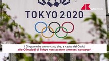 Olimpiadi, niente spettatori a Tokyo 2020 causa Covid