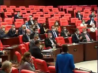 CHP’li Kayışoğlu'ndan Halk TV'ye destek: TBMM kürsüsünde türkü söyledi