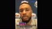 Lillard accuses media of 'putting words in my mouth' over Blazers future