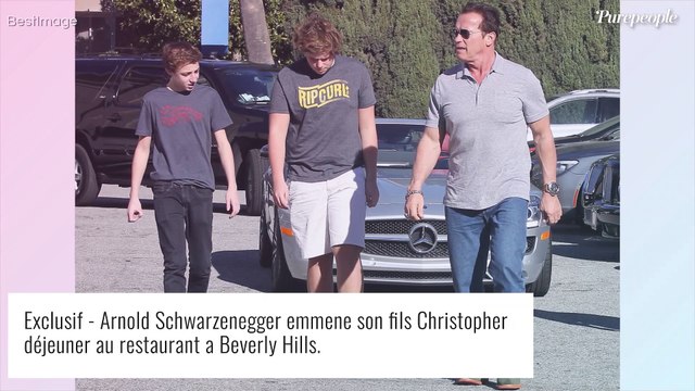 Arnold Schwarzenegger : son fils Christopher est méconnaissable !