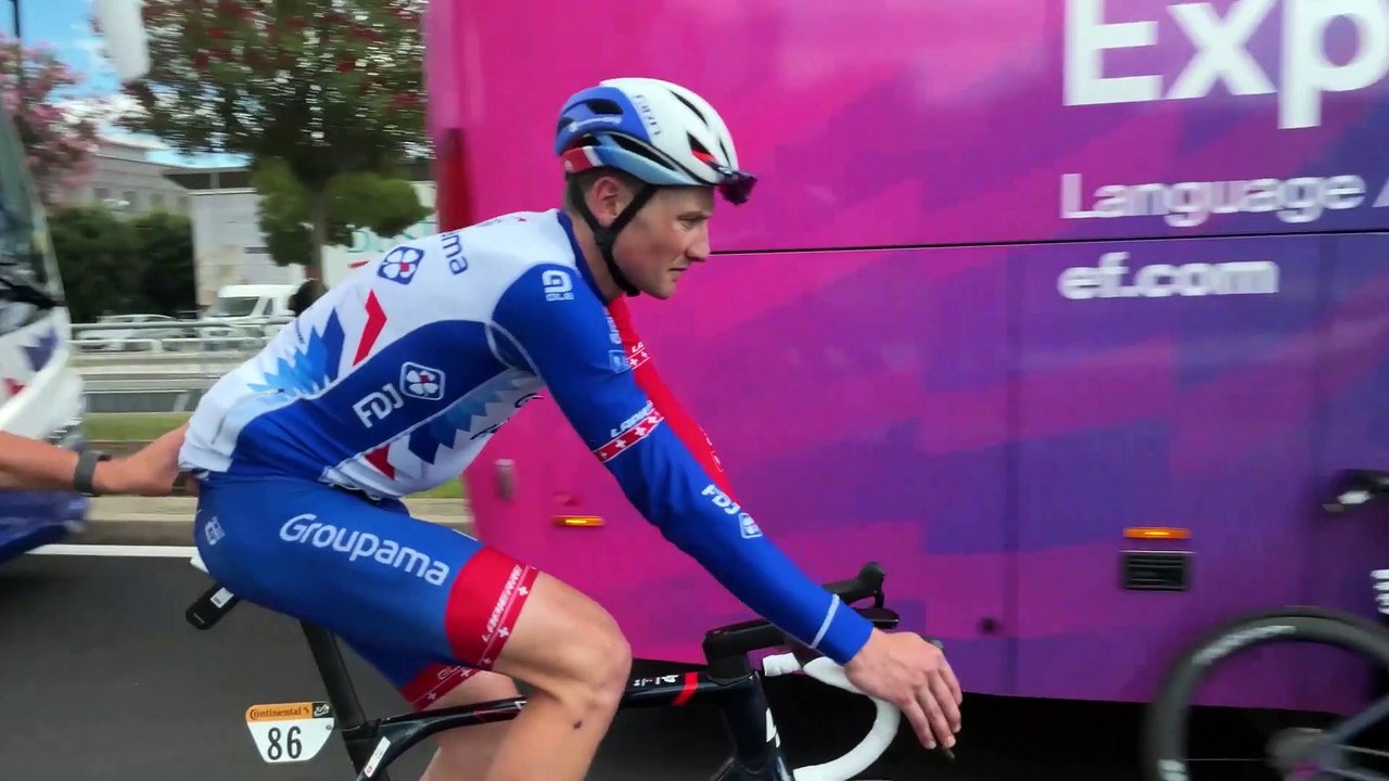 Inside teams - Groupama FDJ post stage bus