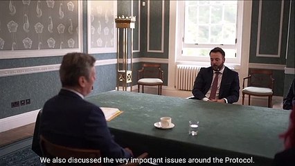 Download Video: Derry MP, SDLP Leader Colum Eastwood raises Brexit, NI Protocol and legacy with Labour Leader Keir Starmer