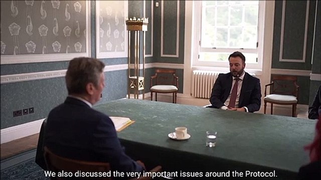 Derry MP, SDLP Leader Colum Eastwood raises Brexit, NI Protocol and legacy with Labour Leader Keir Starmer