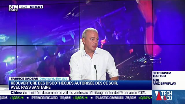 Fabrice Gadeau (Rex Club) : Réouverture des discothèques autorisée dès ce soir avec pass sanitaire - 09/07