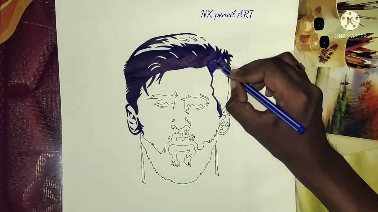 Pen drawing