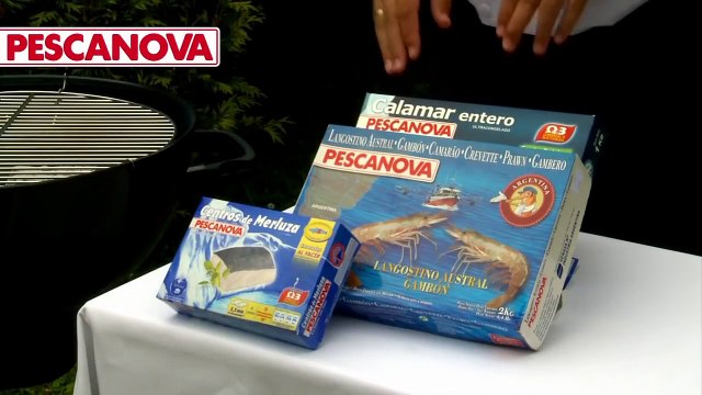 Cómo cocinar una barbacoa de pescado y marisco