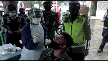 Pelanggar Prokes di Kabupaten Lumajang Jalani Sidang di Tempat