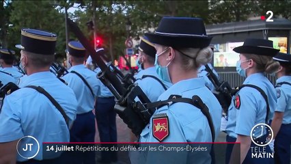 Défilé du 14-Juillet : sur les Champs-Élysées, les répétitions battent leur plein
