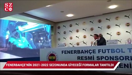 Fenerbahçe'nin 2021-22 sezonunda giyeceği formalar tanıtıldı