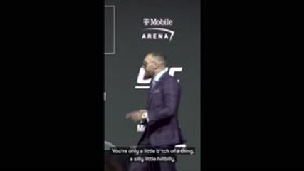 McGregor kicks out at Poirier!