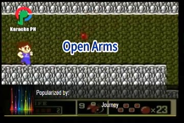 Journey Open Arms Karaoke