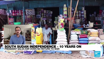 S.Sudan's Kiir vows no return to war in independence speech