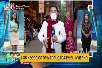 Las ferias mañaneras: comerciantes ofrecen ropa a bajo precio para invierno