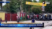 Detuvieron a exmilitares colombianos por el asesinato del presidente