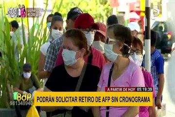 Desde HOY podrá solicitar retiro de AFP hasta por S/.17 400 sin cronograma