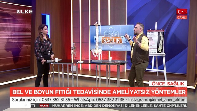 Op. Dr. Fatih Kırar | Ameliyatsız Bel ve Boyun Fıtığı Tedavileri ( 9 Şubat 2021 )
