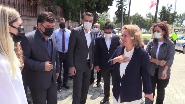 Bakan Yardımcısı Yavuz, Mersin Güzel Sanatlar Galerisi'nin açılışına katıldı