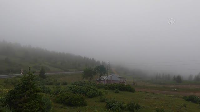 Yaylalardaki vatandaşlara mobil ekiplerce Kovid-19 aşısı yapılıyor