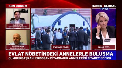 Cumhurbaşkanı Erdoğan'dan Diyarbakır Anneleri'ne ziyaret