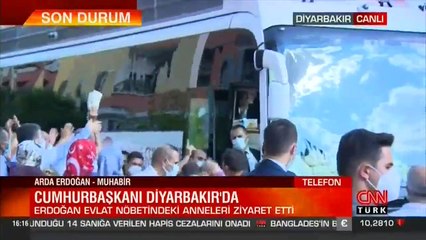 Cumhurbaşkanı Erdoğan'dan Diyarbakır annelerine ziyaret