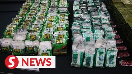 Download Video: Cops seize RM44mil in drugs, cripple major distribution syndicate in Selangor