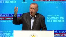 DİYARBAKIR - Cumhurbaşkanı Erdoğan: 