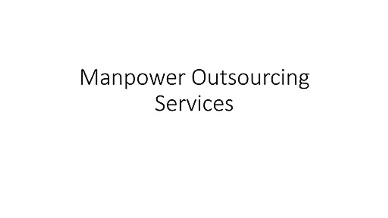 Manpower Outsourcing Services