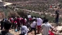 - İsrail askerleri yasa dışı inşa edilen karakolu protesto eden Filistinlilere ateş açtı: 83 yaralı