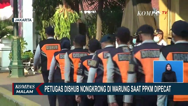 Sanksi Untuk Petugas Dishub yang Nongkrong di Warung Saat PPKM Darurat