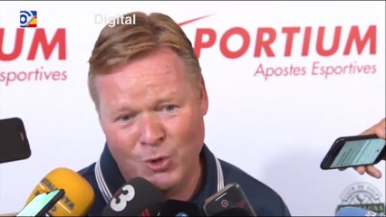 Koeman sobre la continuidad de Messi: "Es muy importante que se quede para el club y para la liga española"