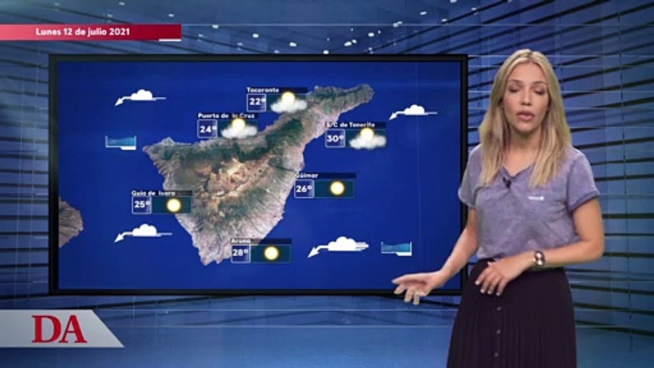 La previsión del tiempo en Canarias para el lunes, 12 de julio de 2021