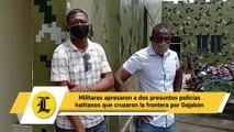 Militares apresaron a dos presuntos policías haitianos que cruzaron la frontera por Dajabón