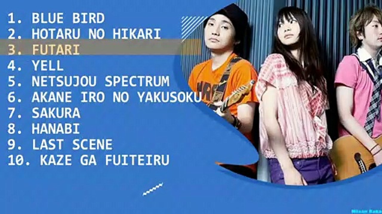 10 Popular songs from   Ikimono gatari (いきものがかり)