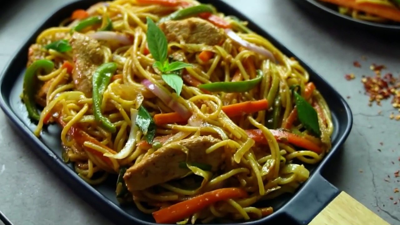 chicken chowmein recipe