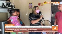 Com criança doente e chorando, pai se desespera e pede alimentação em Cajazeiras