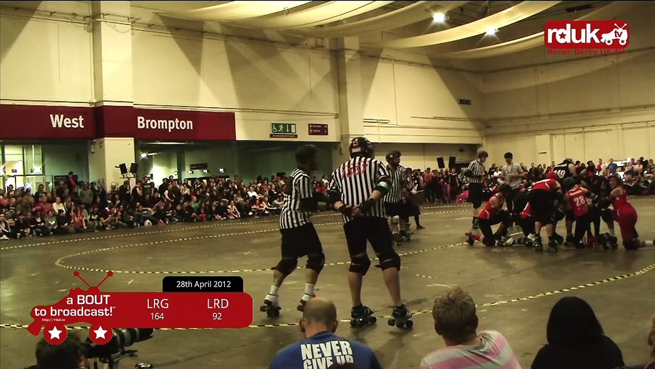 London Rollergirls vs Leeds Roller Dolls Complete Bout (Part 2 of 2)