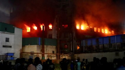 Bangladesh: incendie meurtrier dans une usine