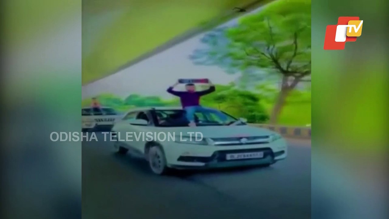 Youth Rides Over Bonnet Of Car, Fined By Police